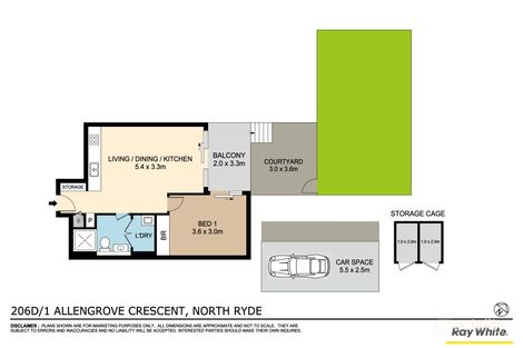Property photo of 206D/1-9 Allengrove Crescent North Ryde NSW 2113