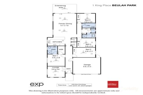 Property photo of 1 King Close Beulah Park SA 5067