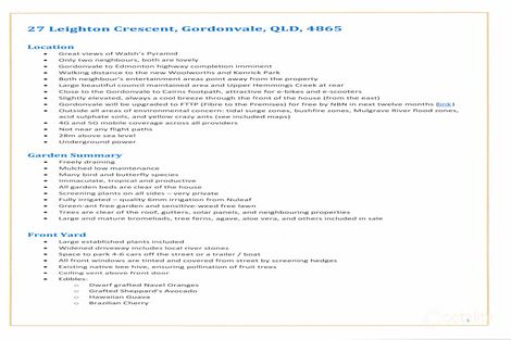 27 Leighton Cres, Gordonvale, QLD 4865