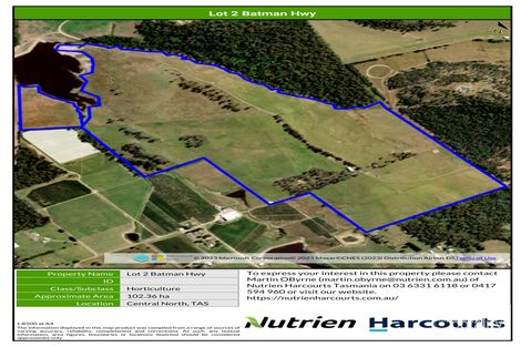 289 Batman Hwy, Sidmouth, TAS 7270