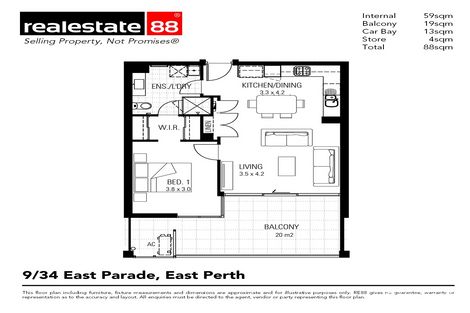 Property photo of 9/34 East Parade East Perth WA 6004