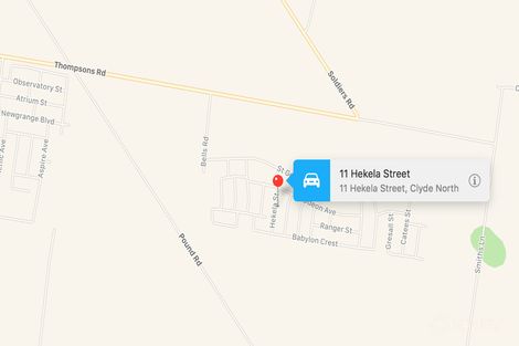 Property photo of 11 Hekela Street Clyde North VIC 3978