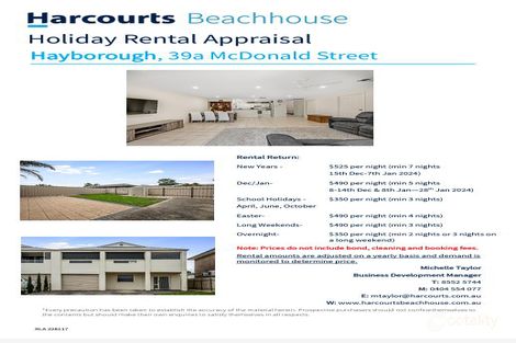 Property photo of 39A McDonald Street Hayborough SA 5211