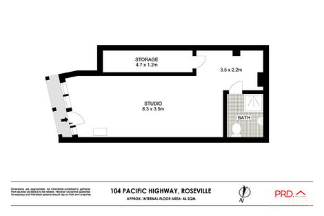 106 Pacific Hwy, Roseville, NSW 2069