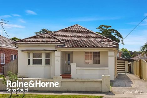 Property photo of 32 Camille Street Sans Souci NSW 2219