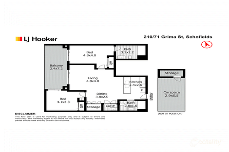 Property photo of 210/71 Grima Street Schofields NSW 2762