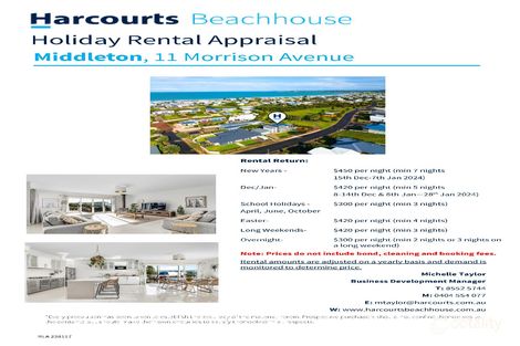 11 Morrison Ave, Middleton, SA 5213