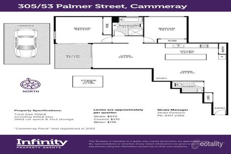 Property photo of 305/53 Palmer Street Cammeray NSW 2062