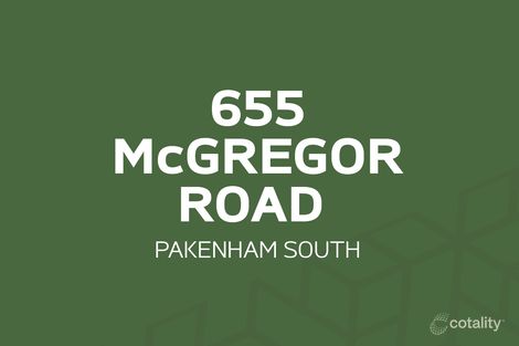 655 Mcgregor Rd, Pakenham South, VIC 3810