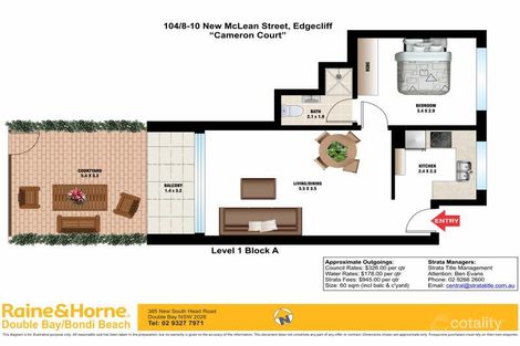 Property photo of 57C/8-10 New McLean Street Edgecliff NSW 2027