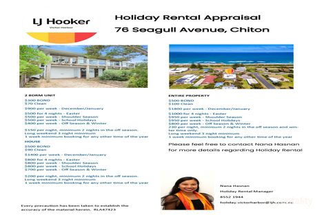 Property photo of 76 Seagull Avenue Chiton SA 5211