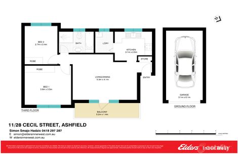 11/28 Cecil St, Ashfield, NSW 2131