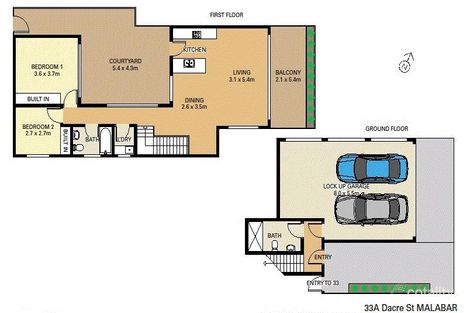 Property photo of 1/33 Dacre Street Malabar NSW 2036