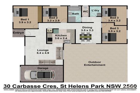 Property photo of 30 Carbasse Crescent St Helens Park NSW 2560