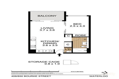 Property photo of 408/850 Bourke Street Waterloo NSW 2017