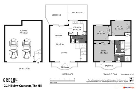 Property photo of 2/3 Hillview Crescent The Hill NSW 2300