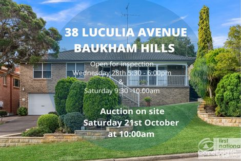 Property photo of 38 Luculia Avenue Baulkham Hills NSW 2153