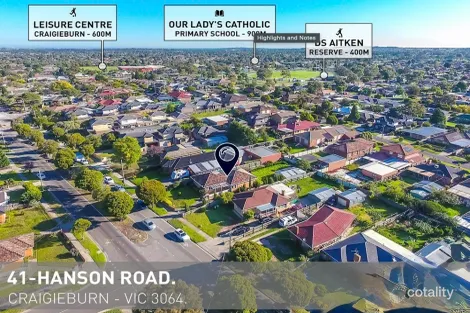 Property photo of 41 Hanson Road Craigieburn VIC 3064