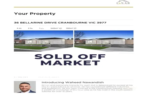 Property photo of 36 Bellarine Drive Cranbourne VIC 3977