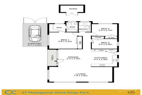 Property photo of 97 Madagascar Drive Kings Park NSW 2148