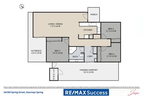 64/303 Spring St, Kearneys Spring, QLD 4350