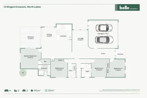 Property photo of 14 Ningaui Crescent North Lakes QLD 4509