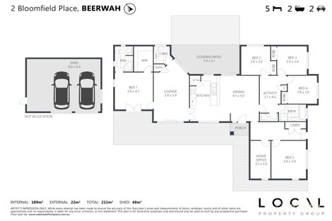 Property photo of 2 Bloomfield Place Beerwah QLD 4519