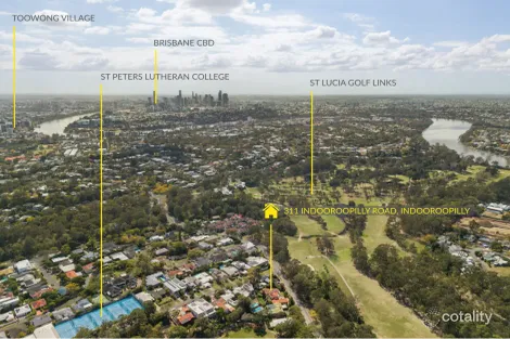 Property photo of 311 Indooroopilly Road Indooroopilly QLD 4068