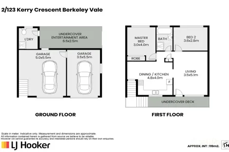 Property photo of 2/123 Kerry Crescent Berkeley Vale NSW 2261