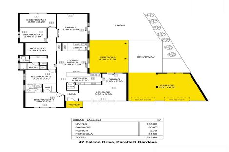 Property photo of 42 Falcon Drive Parafield Gardens SA 5107