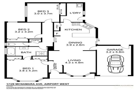 Property photo of 1/129 McNamara Avenue Airport West VIC 3042