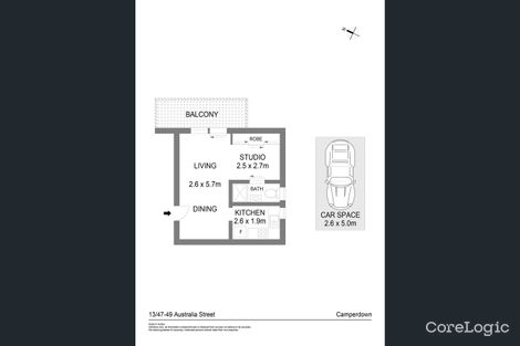 Property photo of 13/47-49 Australia Street Camperdown NSW 2050