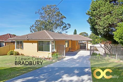 Property photo of 7 Lewin Crescent Bradbury NSW 2560