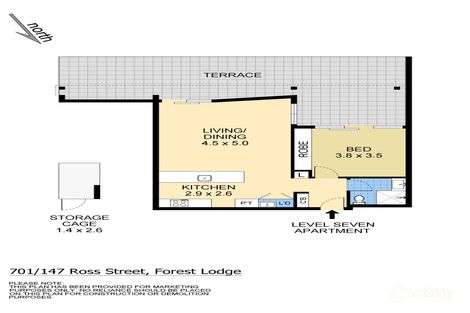 Property photo of 701/147 Ross Street Forest Lodge NSW 2037