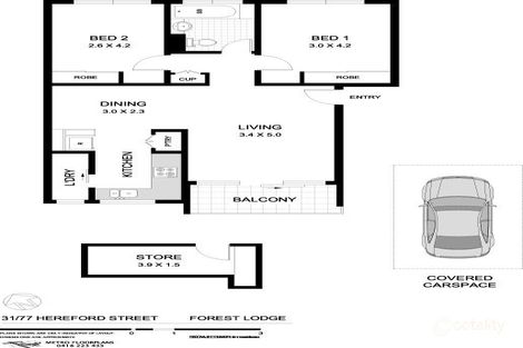 Property photo of 31/77-85 Hereford Street Forest Lodge NSW 2037