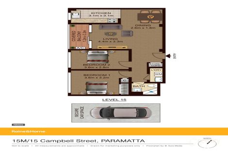 15m/15 Campbell St, Parramatta, NSW 2150