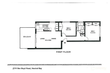 Property photo of 2/111 Ben Boyd Road Neutral Bay NSW 2089