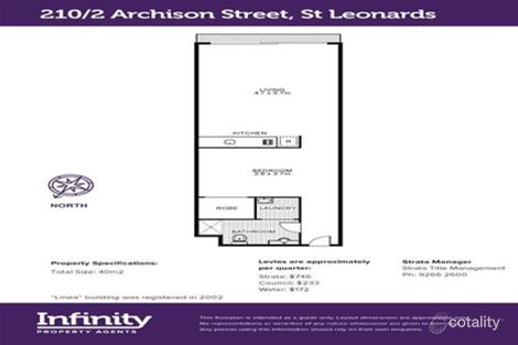 Property photo of 210A/2 Atchison Street St Leonards NSW 2065