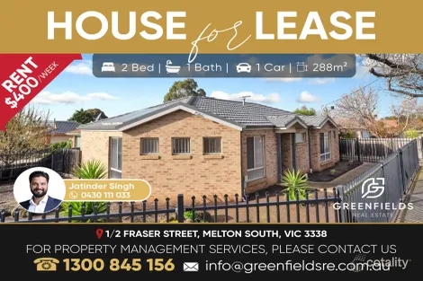 1/2 Fraser St, Melton South, VIC 3338