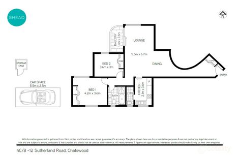4c/8-12 Sutherland Rd, Chatswood, NSW 2067