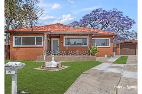 Property photo of 22 Eric Avenue Merrylands NSW 2160