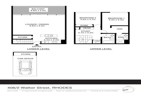 406/2 Walker St, Rhodes, NSW 2138