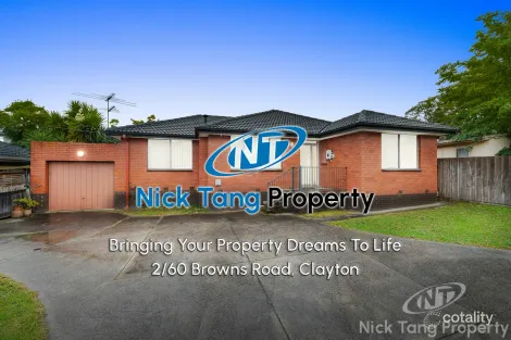 Property photo of 2/60 Browns Road Clayton VIC 3168