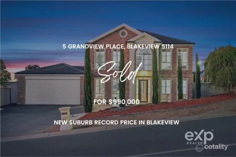 Property photo of 5 Grandview Place Blakeview SA 5114