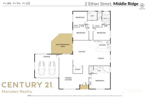 2 Ethan St, Middle Ridge, QLD 4350