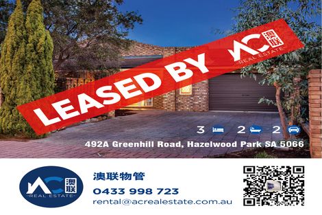 Property photo of 492A Greenhill Road Hazelwood Park SA 5066