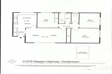 Property photo of 1/1379-1381 Nepean Highway Cheltenham VIC 3192