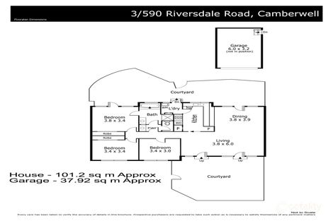 Property photo of 3/590 Riversdale Road Camberwell VIC 3124