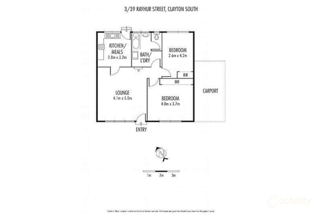 Property photo of 1/39 Rayhur Street Clayton South VIC 3169