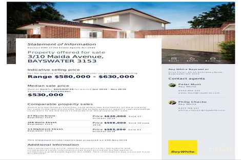 3/10 Maida Ave, Bayswater, VIC 3153